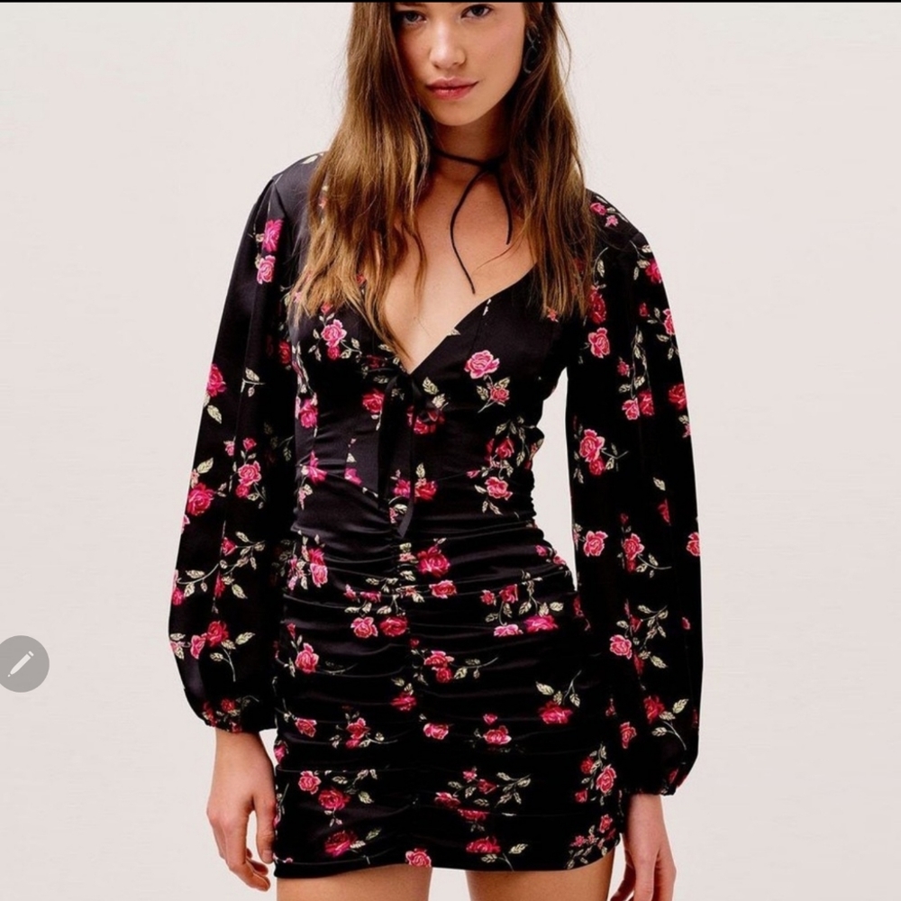 🍋For Love and Lemons Wyatt Mini Dress - Picture 6 of 12